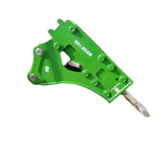 YSB40 máquina escavadora Breaker Hammer Triangular 1400bpm hidráulico