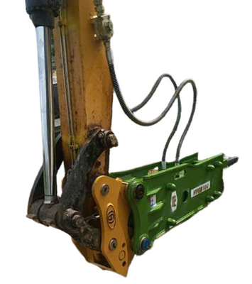 Martelo do disjuntor de Box Silenced Hydraulic da máquina escavadora