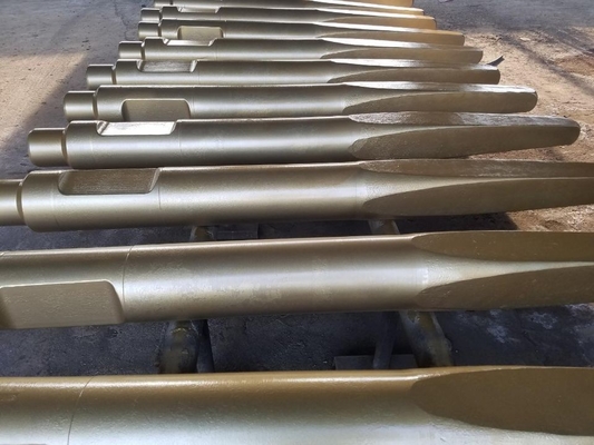 Peças sobresselentes materiais do disjuntor de Hammer Bits For da máquina escavadora do formão TSG46A de Montebel